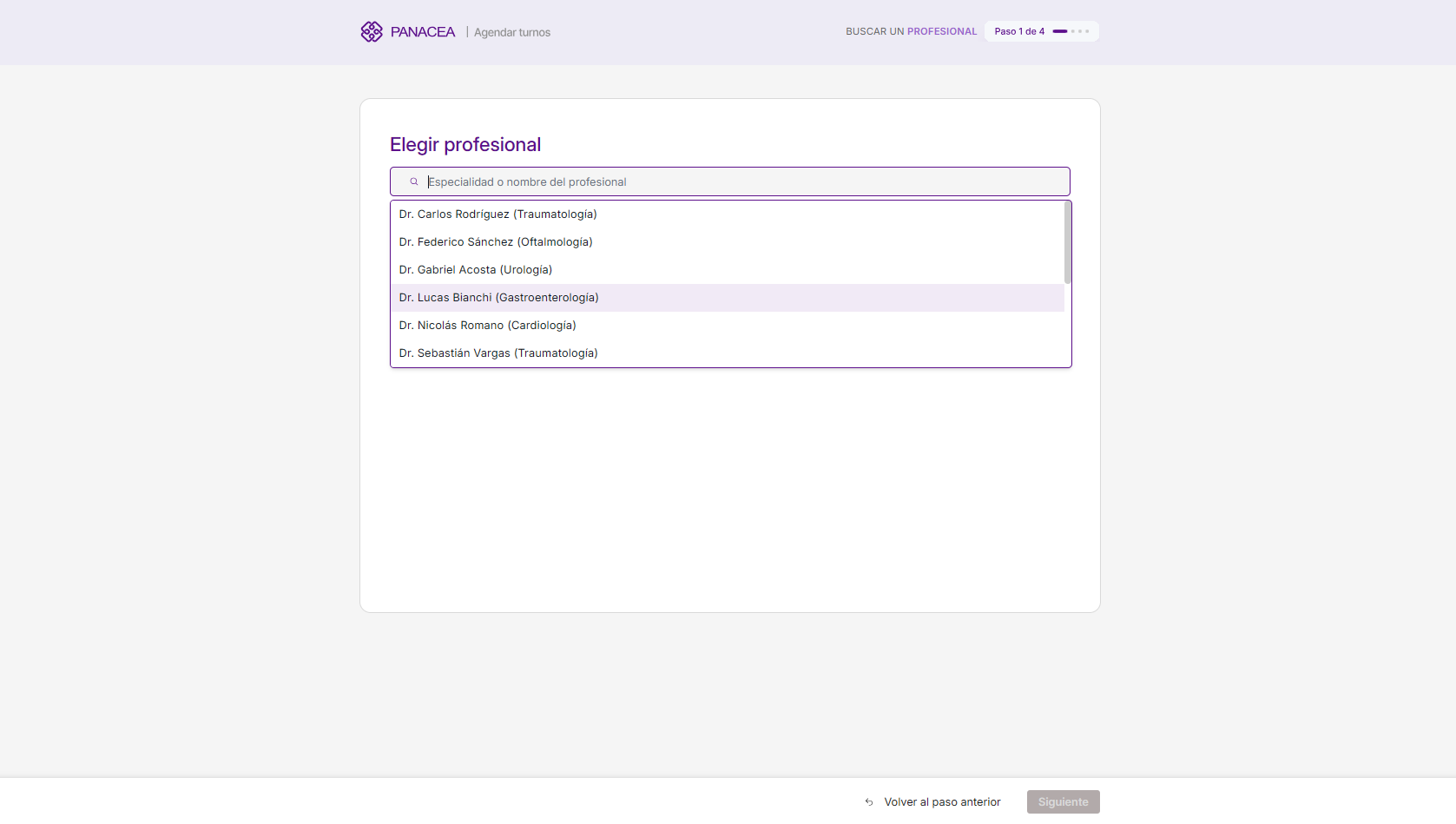 Panacea Medical - Captura 3